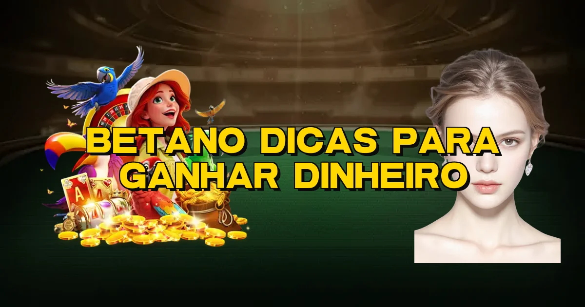 Betano Dicas Para Ganhar Dinheiro Oficial