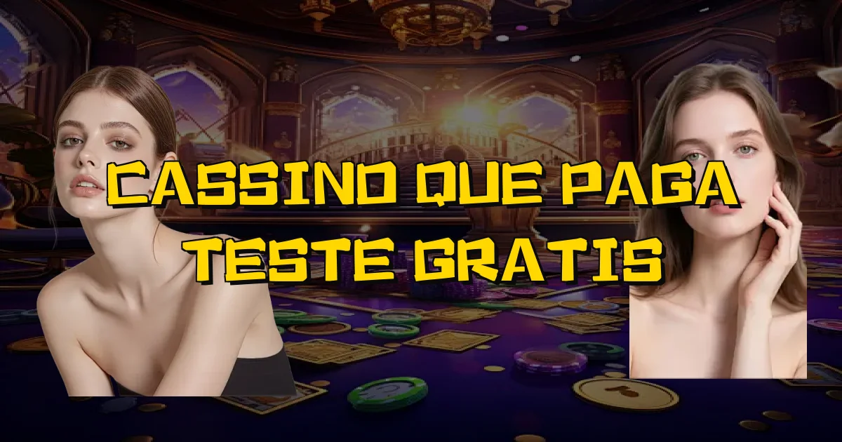 Cassino Que Paga Teste Gratis Oficial
