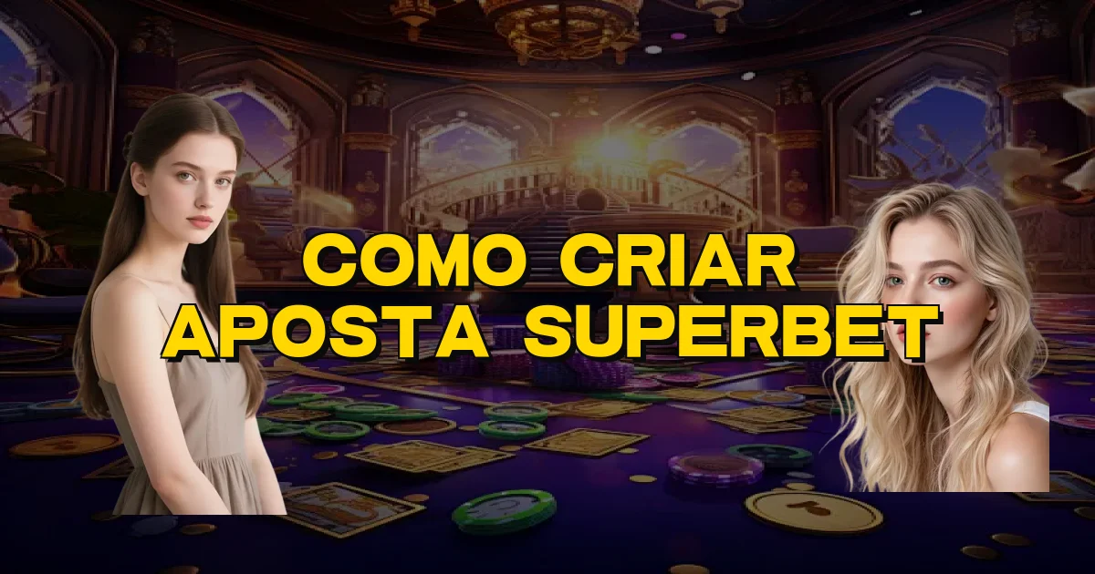 Como Criar Aposta Superbet Oficial