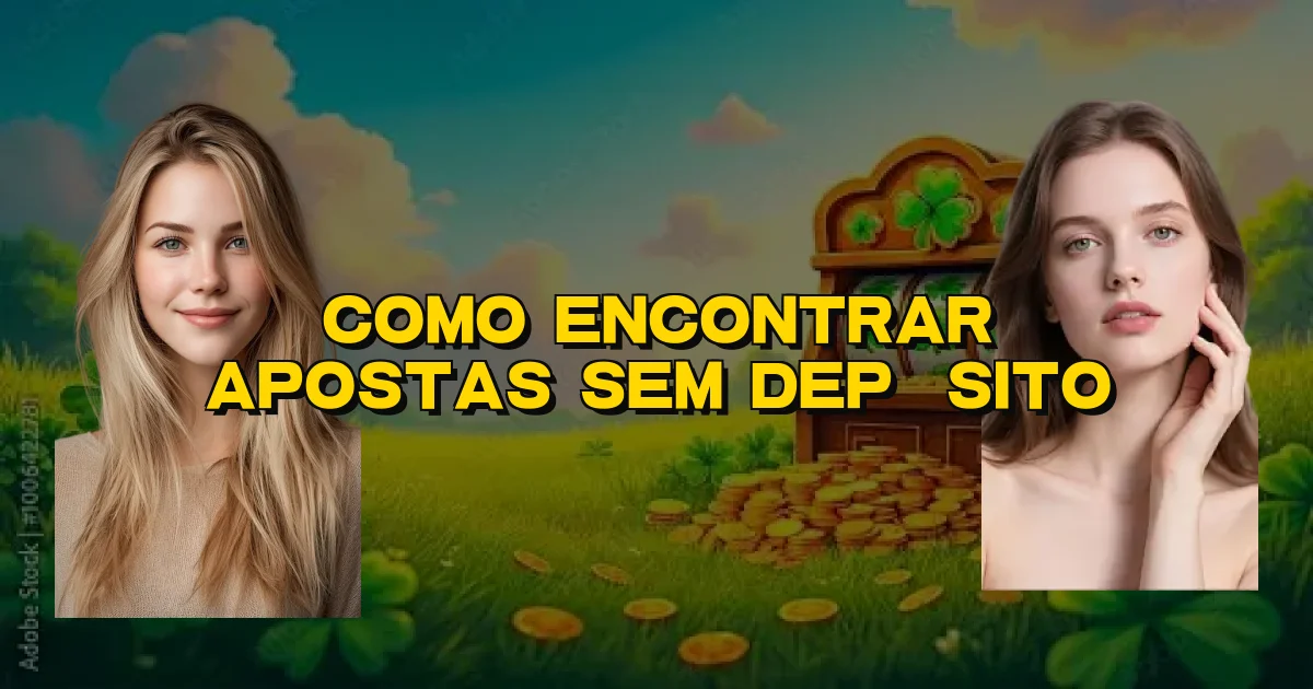 Como Encontrar Apostas Sem Depósito Oficial