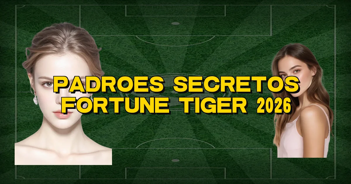 Padroes Secretos Fortune Tiger 2026 Oficial